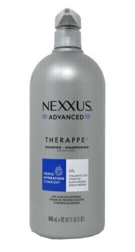 Nexxus Advanced Therappe Triple Hydration Complex Shampoo 32 Ounces 