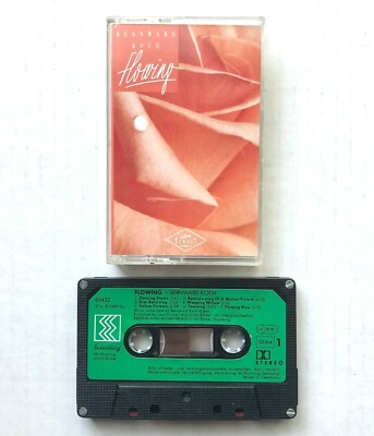 1989 Bernward Koch Flowing Instrumental Cassette Tape Erdenkland West Germany