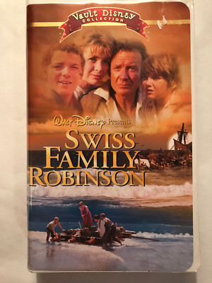 WALT DISNEY, SWISS FAMILY ROBINSON VAULT DISNEY COLLECTION VHS ...