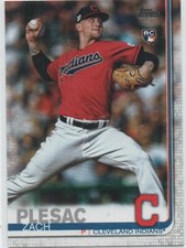 2019 Topps Update #US19 Zach Plesac CLEVELAND INDIANS Rookie Card 38