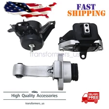 Engine, Trans & Torque Strut Mount 3PCS For 2016-2020 Hyundai Sonata Kia Optima
