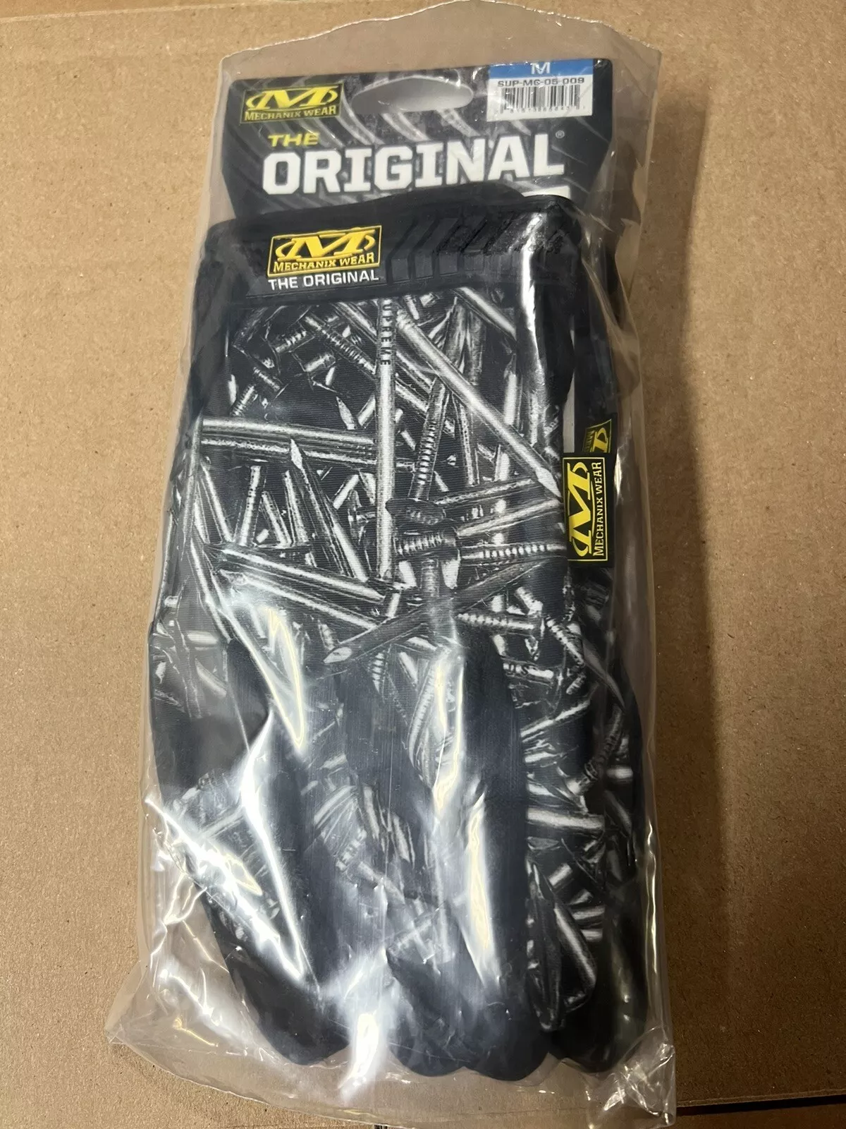 *NEUF* Gants de travail originaux SUPREME Mechanix noir taille moyenne *scellés*