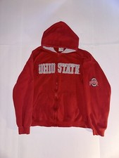 Ohio State embroidered full zip up hoodie size XL on a e5 tag