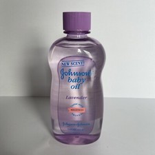 JOHNSON'S Baby Oil LAVENDER CLINICALLY Mildness 14 Oz Discontinued Rare