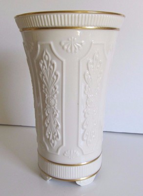 Lenox Vintage VERSAILLES Footed ''8 3/4 inch  Embossed Carved Vase Neoclassical