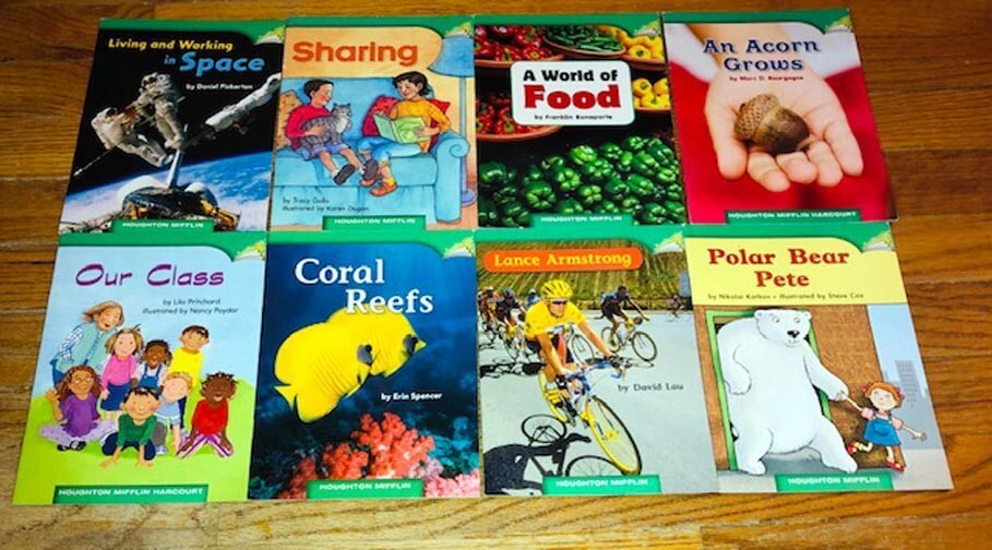 Lot of 22 Houghton Mifflin Harcourt Children's Book Online Leveled