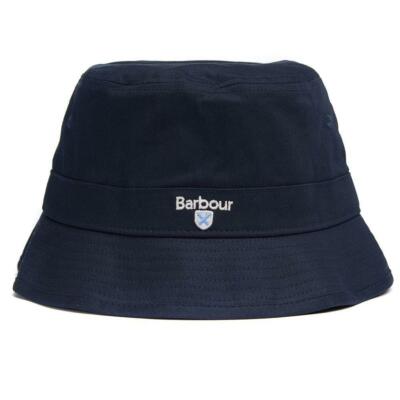 Barbour Herren Cascade Baumwolle Eimer Hut marineblau verschiedene Größen Sommer 