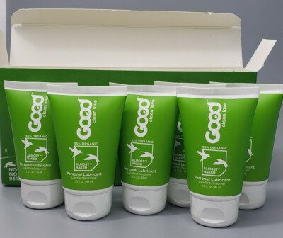Good Clean Love Personal Lubricant Almost Naked 1.5 fl.oz. (Lot of 6)