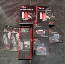 Ritz Gear Digital SLR Camera Accessories Slave Flash Filters AF Lens Shutter Lot