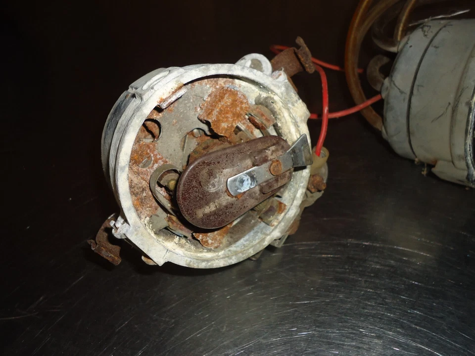 Vintage Mallory Dual Point Distributor YCM 248b 1950 1951 Cadillac 331 V-8 Foto 4 de 4