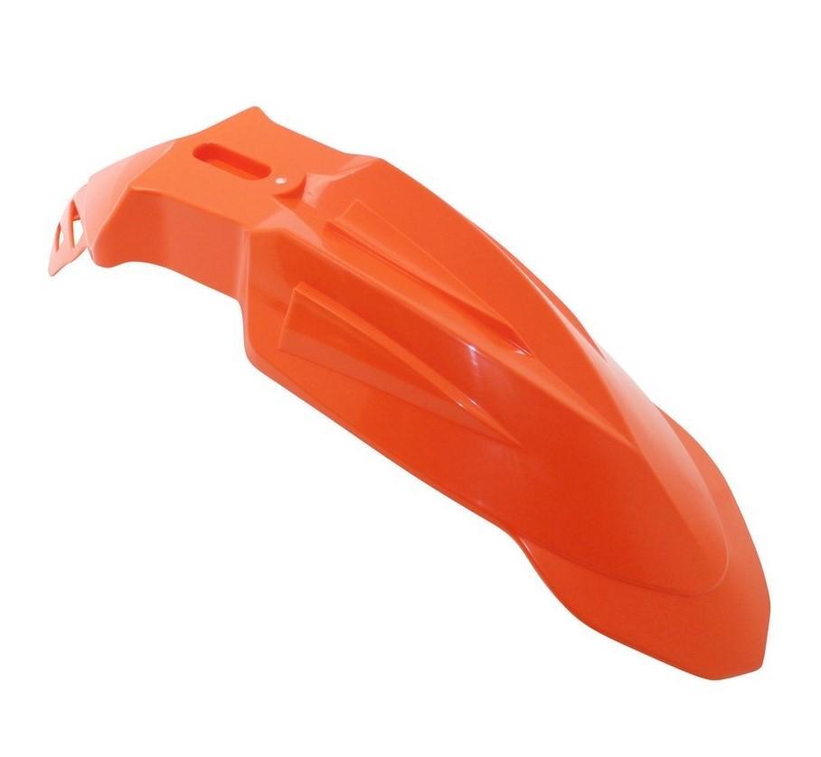 Garde boue 50 a boite avant supermotard orange universel Replay pour moto