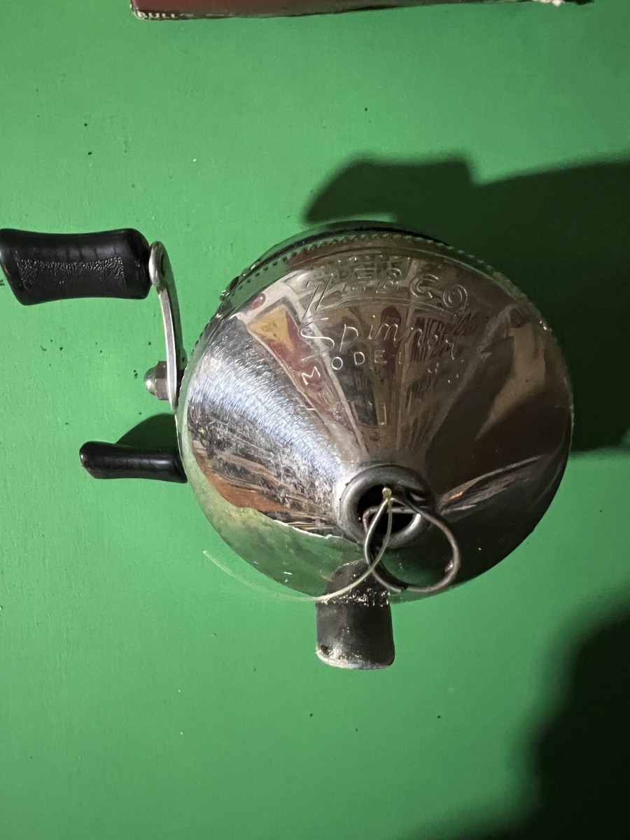 Moulinet Zebco 33 Vintage - Occasion Usé Mais Fonctionne - Pêche En Eau Douce