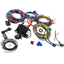 Wiring Harness 21 Circuit 17 Fuses Kit for Chevy Truck Pickup 1947-1954 Hotrod