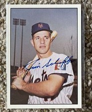 Jimmie Schaffer signed 1978 TCMA - Mets