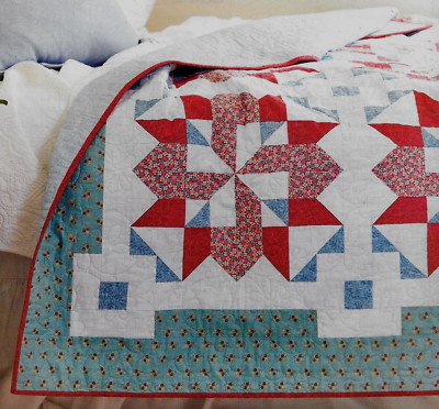 CORNERSTONE     ---    QUILT PATTERN FROM A MAGAZINE