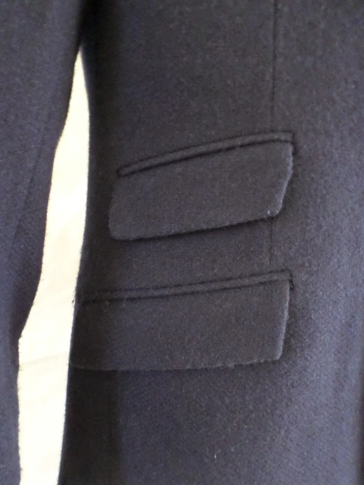 Richard James 100% Cachemira Azul 3 Botones Doble Ventilación Inclinada Bolsillo Chaqueta 40 Foto 3 de 4