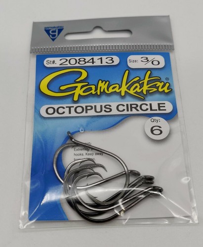 HAMECONS GAMAKATSU OCTOPUS CIRCLE 5354F N6 sachet de 10