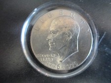 Jeden dolar amerykański 1776-1976 Eisenhower Liberty Bell Moon - E w kapsułce.