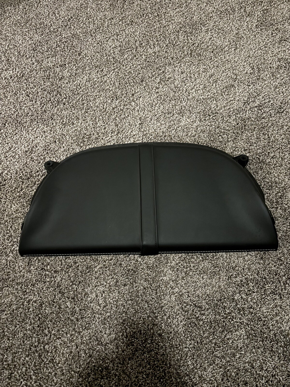 2019-2023 ASTON MARTIN VANTAGE COUPE OEM TRUNK COVER PANEL BLACK LEATHER