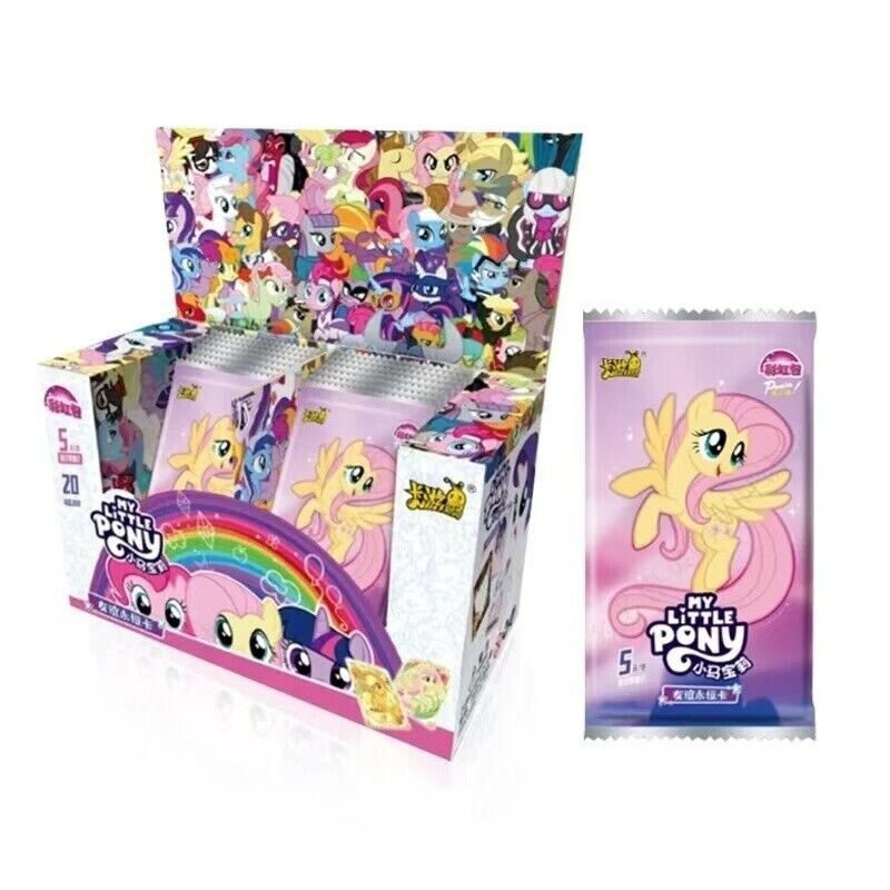 Carte collezionabili KaYou My Little Pony Friendship collezione anime 20 confezioni onda 3
