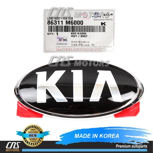 GENUINE REAR Trunk Lid Emblem for 2019 2020 2021 Kia Forte Sedan 86311M6000 - Picture 3 of 7