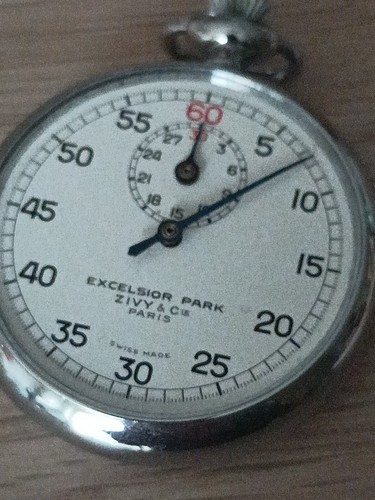Chronomètre Excelsior Park, Zivy & Cie Paris, Swiss Made, Manque Le Verre - 第 5/6 張圖片