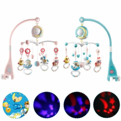 ESUN Baby Mobile für Kinderbett Krippe Licht und Musik Bestes Geschenk