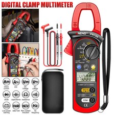Digital Clamp Meter AC/DC Voltage Multimeter Temp Volt Amp Tester LCD UK