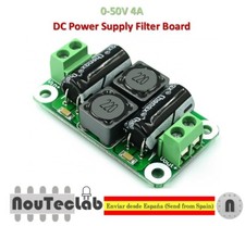 0-50V 4A DC Power Supply Filter Board Class D Amplifier Car EMI Suppression