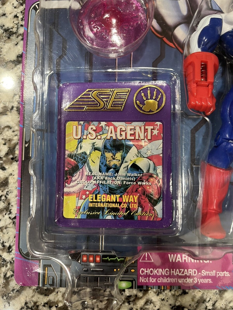 トイビズ　スーパーヒーローズ　US AGENT トイビズ スーパーヒーローズ US AGENT Toy Biz Marvel Super