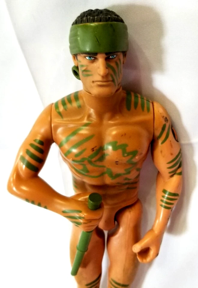 Figura de acción Action Man Jungle Dart 1999 12" Hasbro GI JOE K.O DE COLECCIÓN LEER Foto 3 de 4