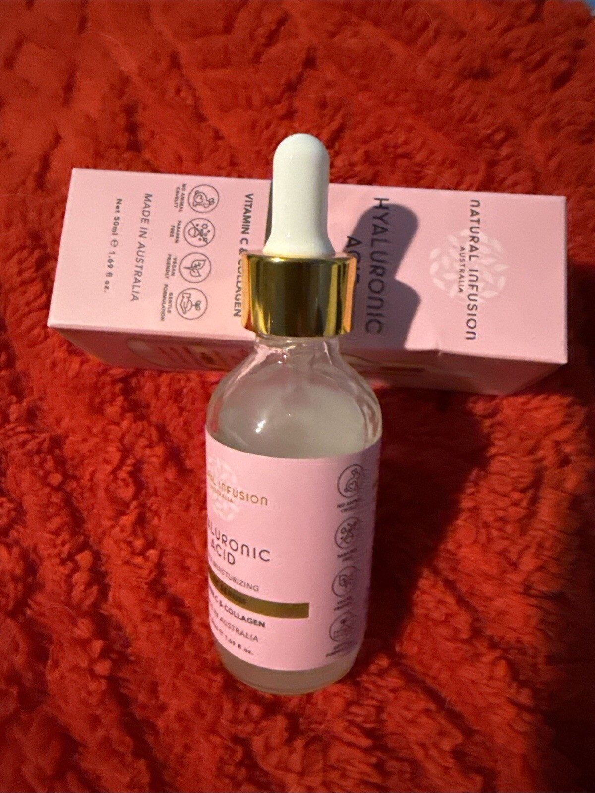 Natural Infusion Australia Hyaluronic Acid Face Serum 1.69 fl oz/50 mL