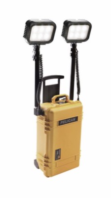Pelican 9460M Remote Area Lighting System with Mobility Case - Yellow 