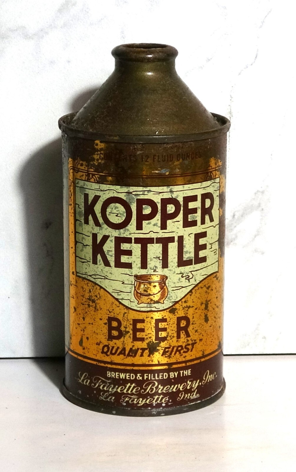 KOPPER KETTLE BEER CONE TOP IRTP LA FAYETTE, INDIANA eBay