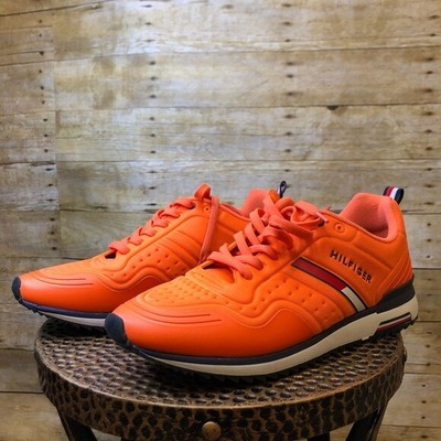 tommy hilfiger orange shoes