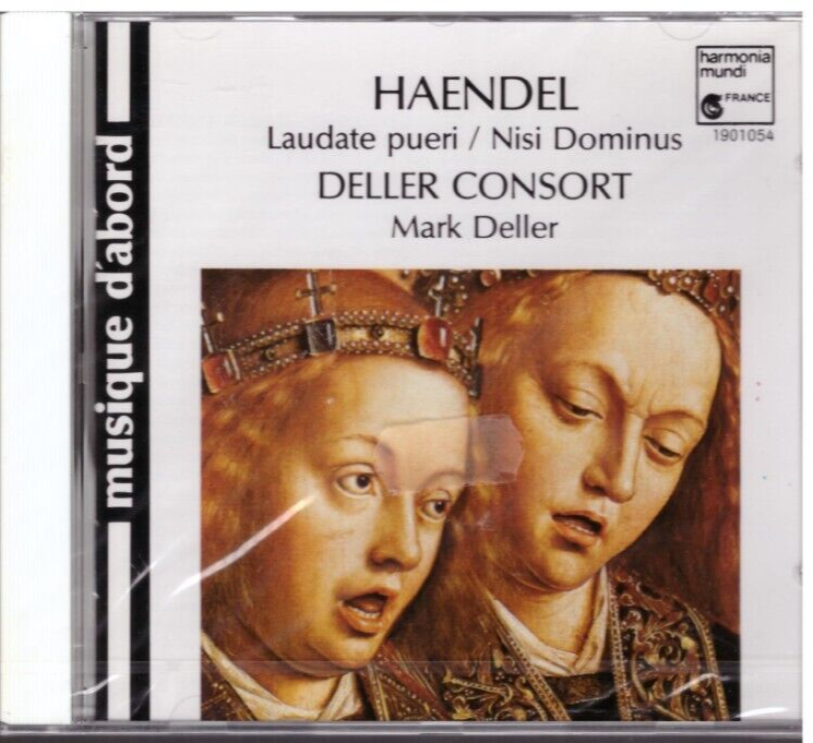 Handel: Laudate Pueri, Salve Regina / Mark Deller, Deller Consort - CD