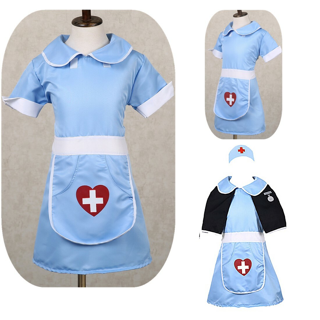 fancy dress nurse hat