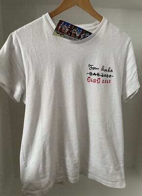 TOM SACHS WHITE STUDIO TEE SHIRT BANGKOK ART BIENNALE TOM SACHS WHITE STUDIO TEE SHIRT BANGKOK ART BIENNALE