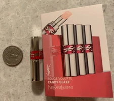 Yves Saint Laurent YSL Rouge Volupte Candy Glaze Double Care Balm in 02 MINI 1g