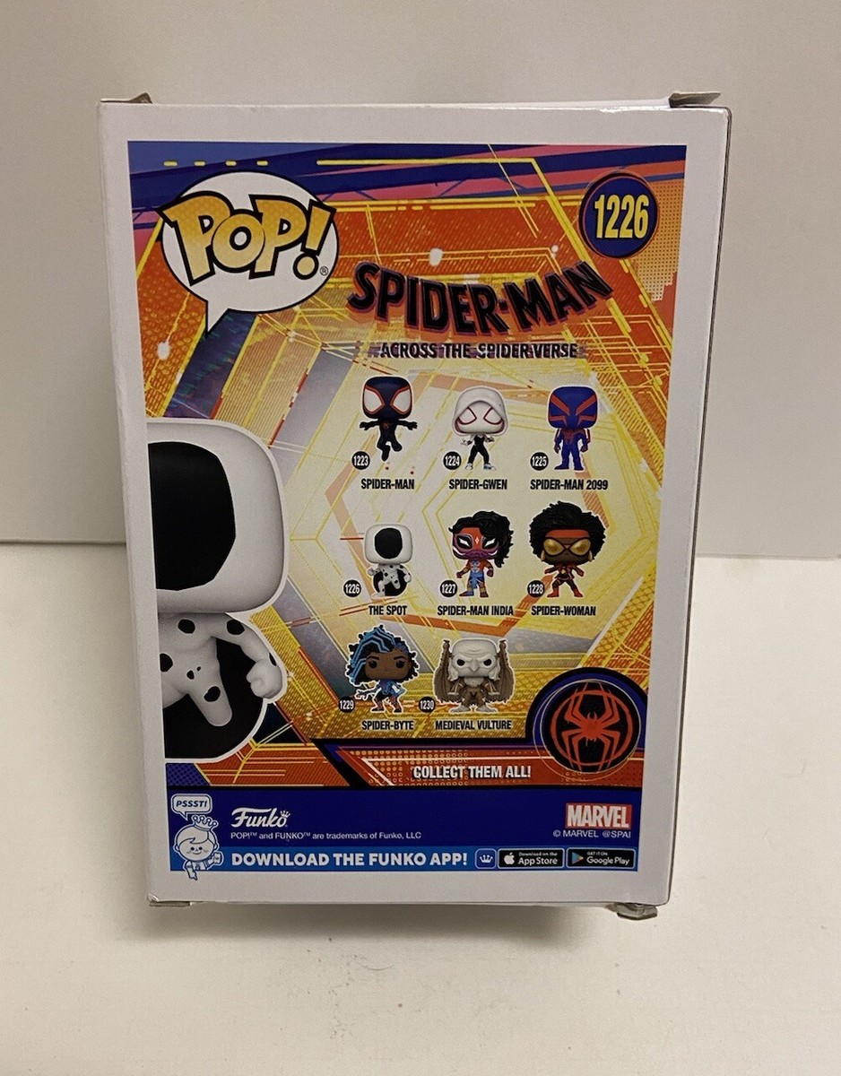 SPIDER-MAN ACROSS SPIDERVERSE Araignée-gwen & Spider-Woman Blacklight