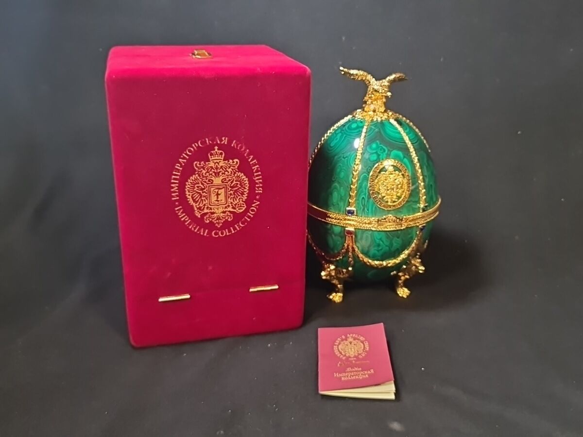 Imperial Collection Vodka Faberge And Sapphire Giftbox. | eBay Imperial Collection Vodka Faberge And Sapphire Giftbox. | eBay