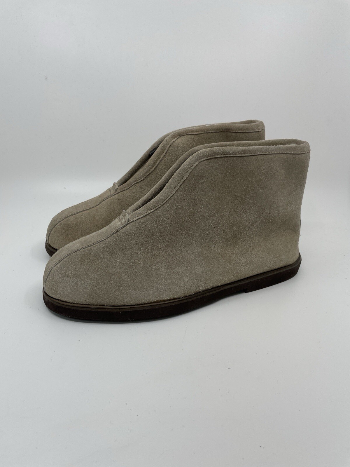 SAOLA Ciabatta The Vermont Country Store 9M originale foderata in shearling zip suola rigida anteriore