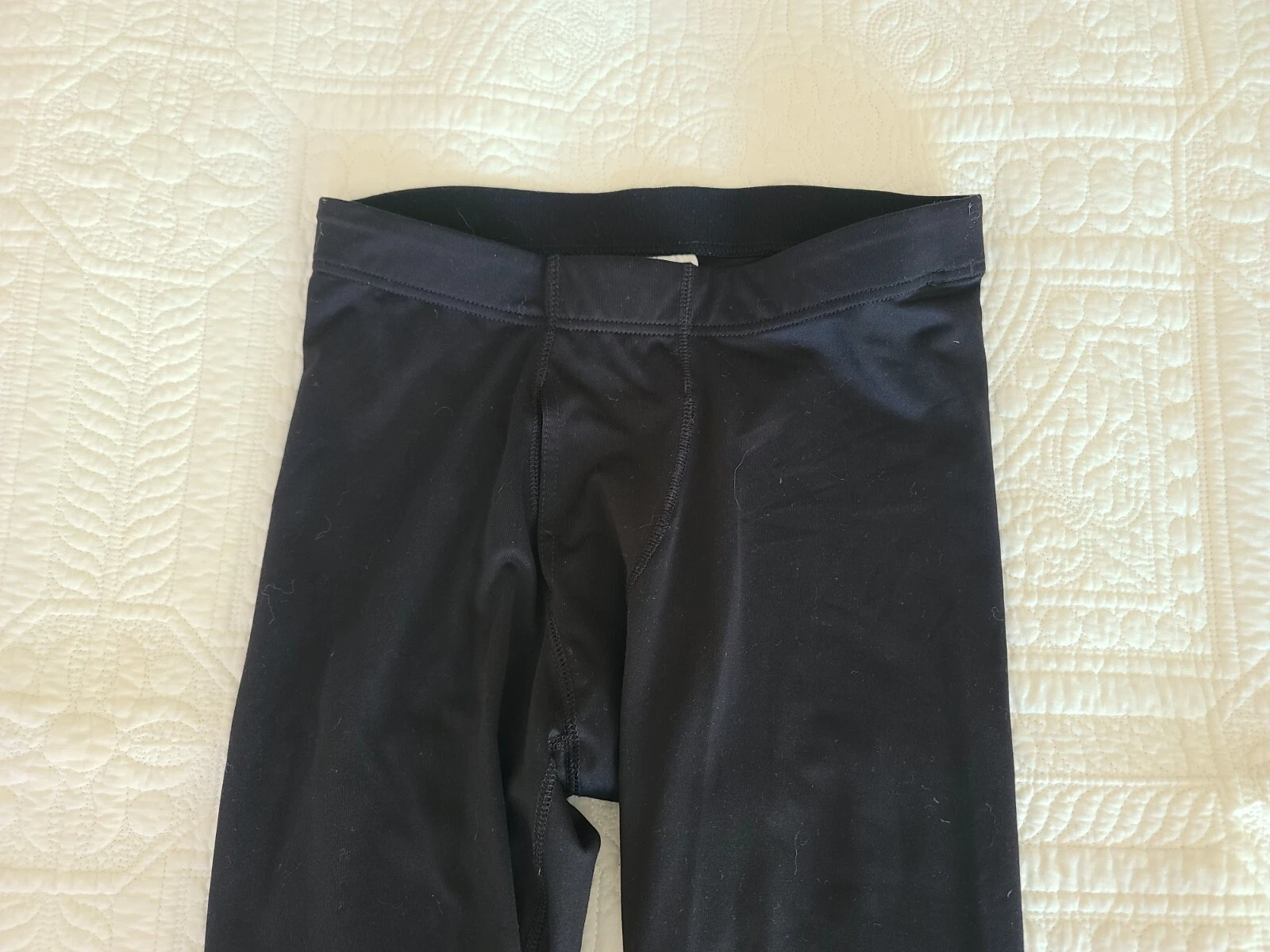 Patagonia Boys Black Capilene Base Layer Bottom Size M (10)