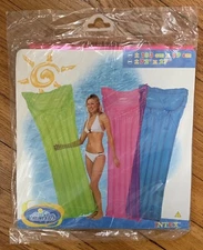 Intex The Wet Set Transparent Mat Pool Beach Float Inflatable 72” Vintage Pink