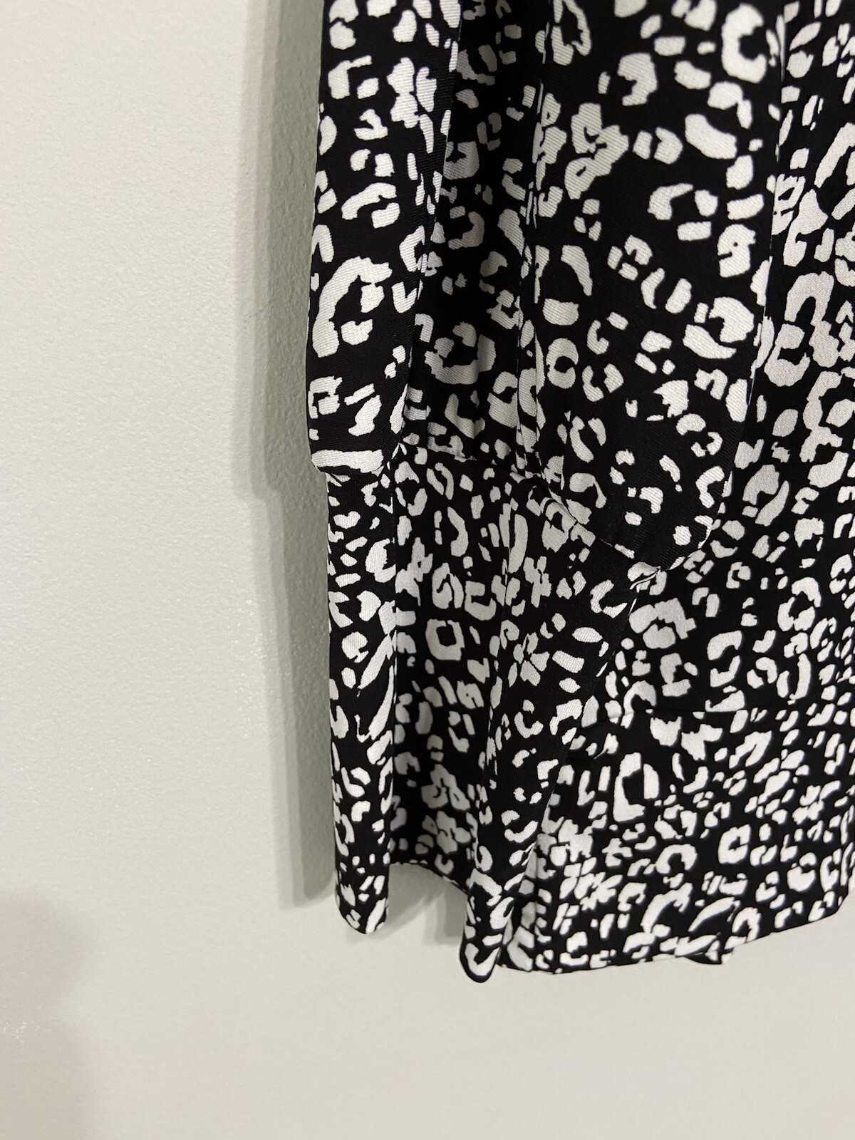 The Limited Black Patterned Polyester Long Sleeve… - image 4