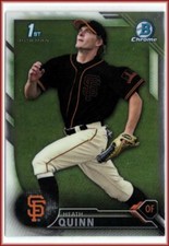 2016 Bowman Draft Chrome #BDC-44 Heath Quinn  Giants
