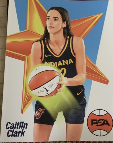 PSA Magazine June 2024 Caitlin Clark Variant Cover 328/1000 NEW