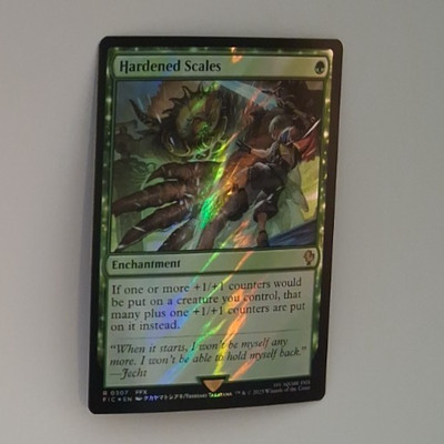 Hardened Scales Surge FOIL NM/M FINAL FANTASY X FFX Magic the Gathering MTG