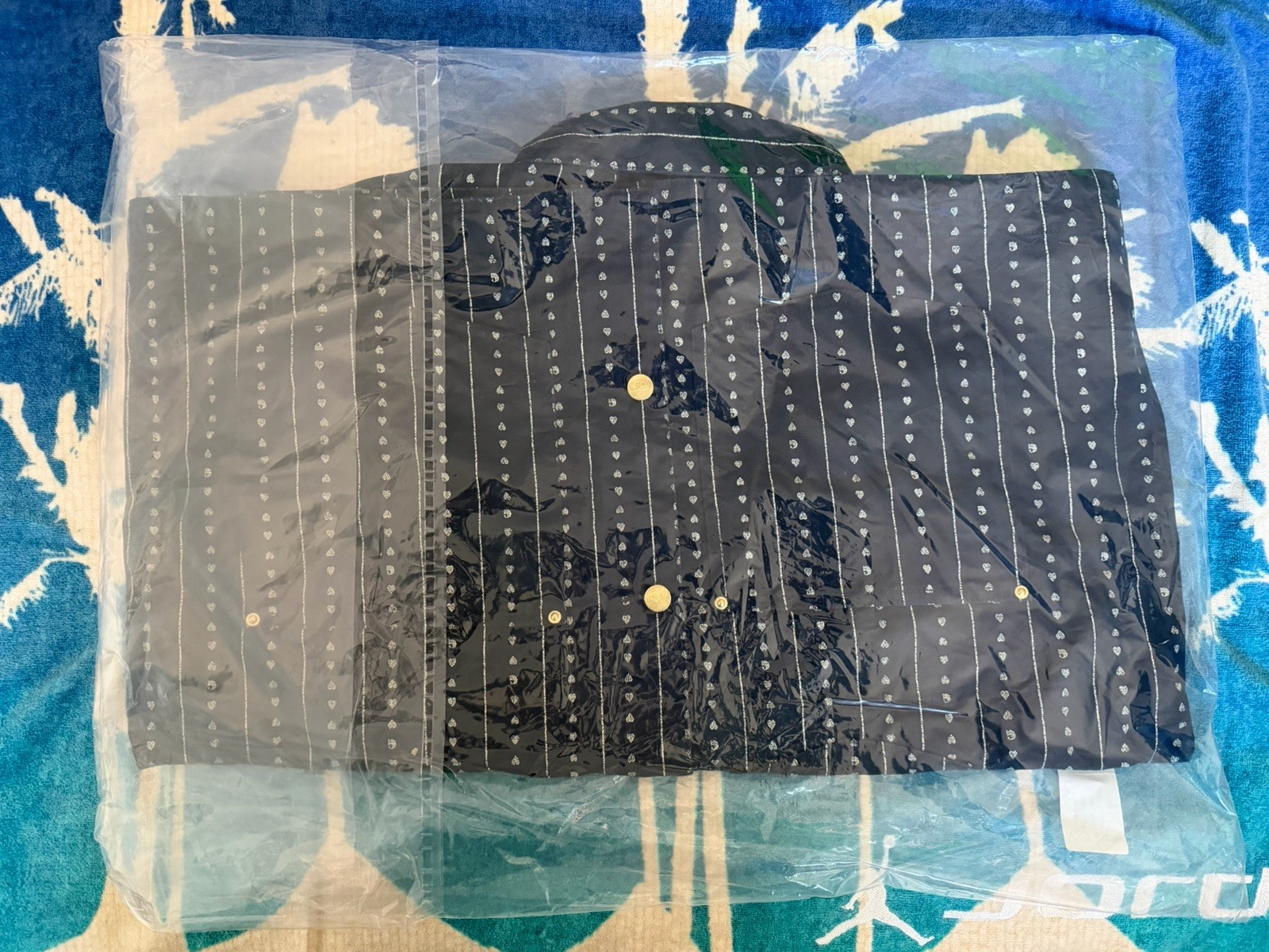 size - Large  Carhartt WIP Drewe Chore Coat Heart Pinstripe - NEW L thumbnail 3