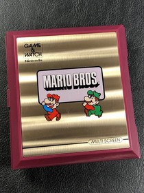 Mario Bros. Game & Watch MW-56 - 1983 Nintendo - Tested Working - Great Cond.